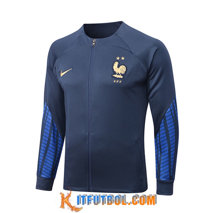 Chaquetas Futbol Francia Azul marino 2022/2023