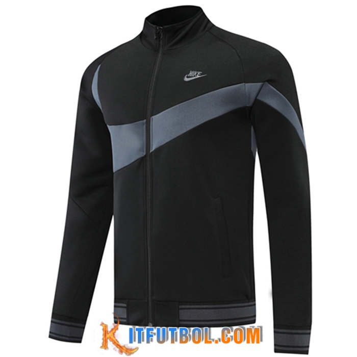 Chaquetas Futbol Nike Negro/Gris 2022/2023