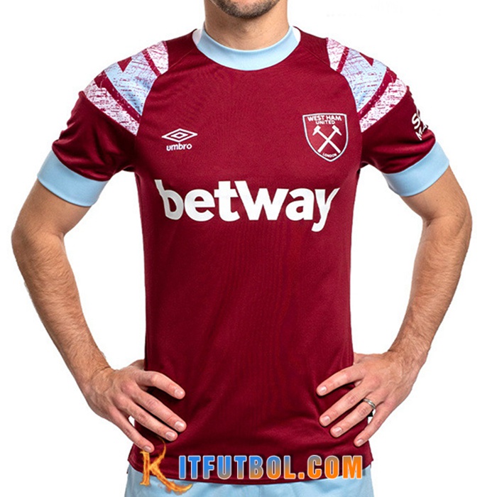 Nueva Camisetas De Futbol West Ham Primera 2022/2023