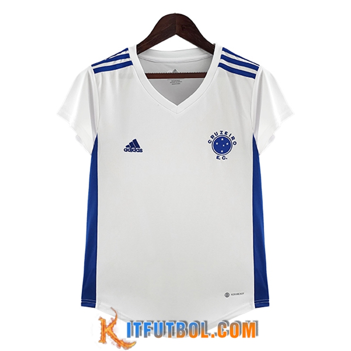 Camisetas De Futbol Cruzeiro Mujer Segunda 2022/2023