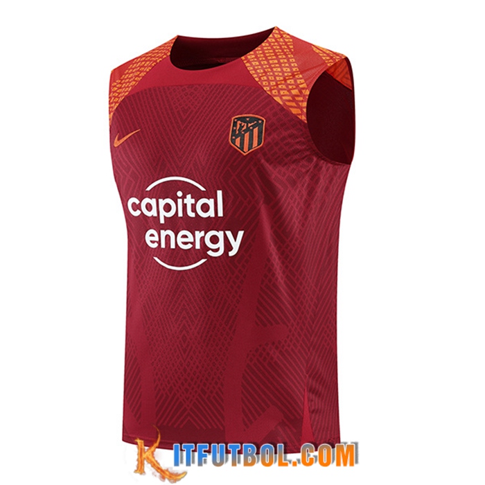 Chalecos De Futbol Atletico Madrid Marrón 2022/2023