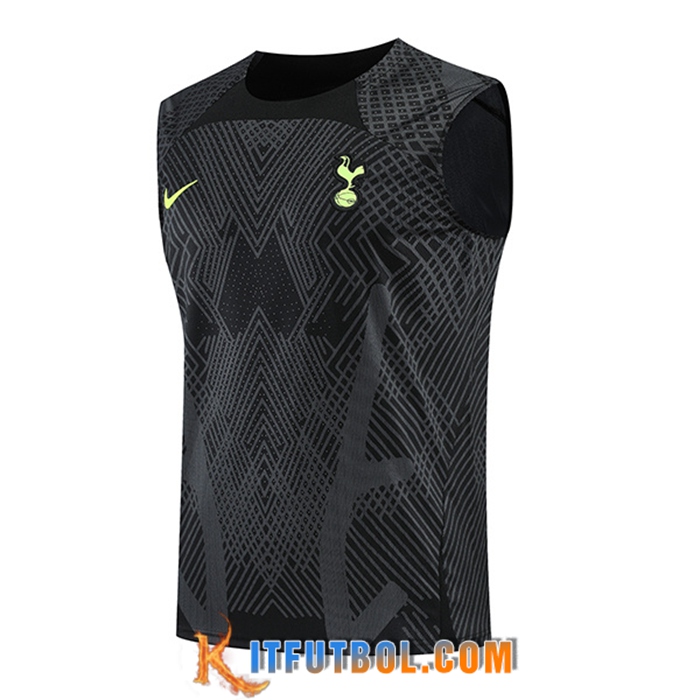 Chalecos De Futbol Tottenham Hotspur Gris/Negro 2022/2023