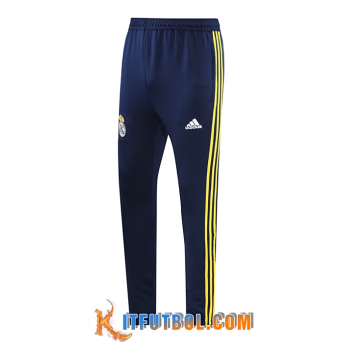 Pantalon Entrenamiento Real Madrid Azul marinoe/Amarillo 2022/2023