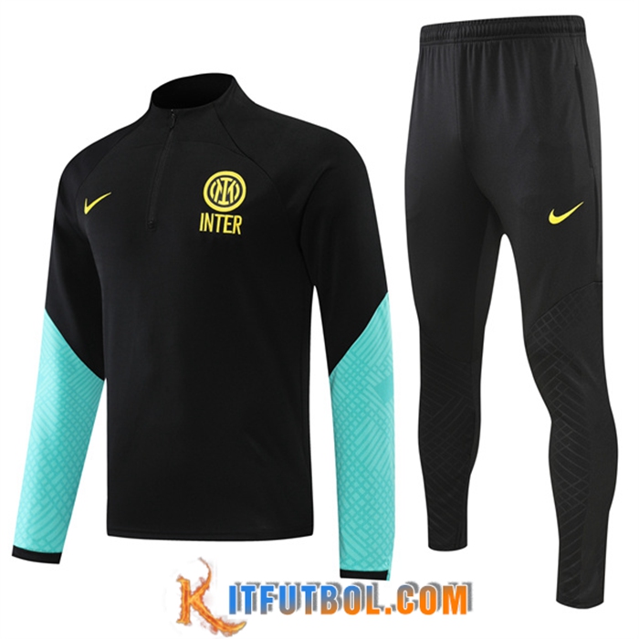 Chandal Equipos De Futbol Inter Milan Negro/Verde 2022/2023