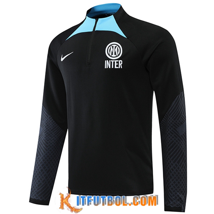 Sudadera De Entrenamiento Inter Milan Negro 2022/2023