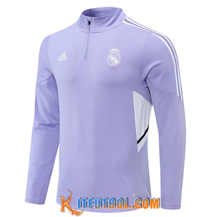Sudadera De Entrenamiento Real Madrid Violeta 2022/2023