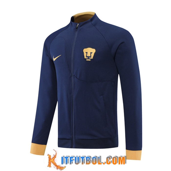 Chaquetas Futbol Pumas UNAM Azul 2022/2023