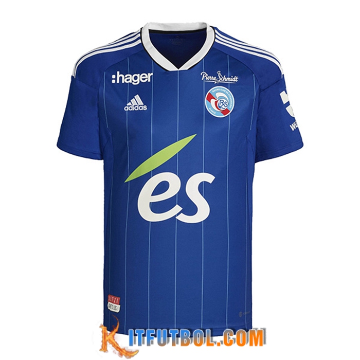 Nueva Camisetas De Futbol RC Strasbourg Primera 2022/2023