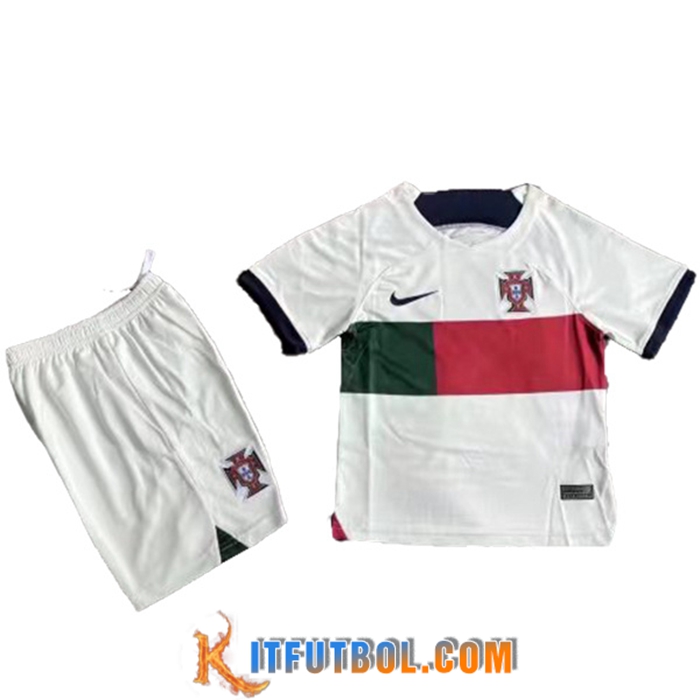 Camisetas De Futbol Portugal Ninos Segunda 2022/2023