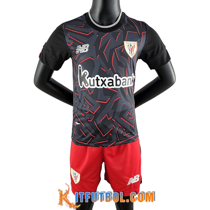 Nueva Camisetas De Futbol Athletic Bilbao Ninos Segunda 2022/2023