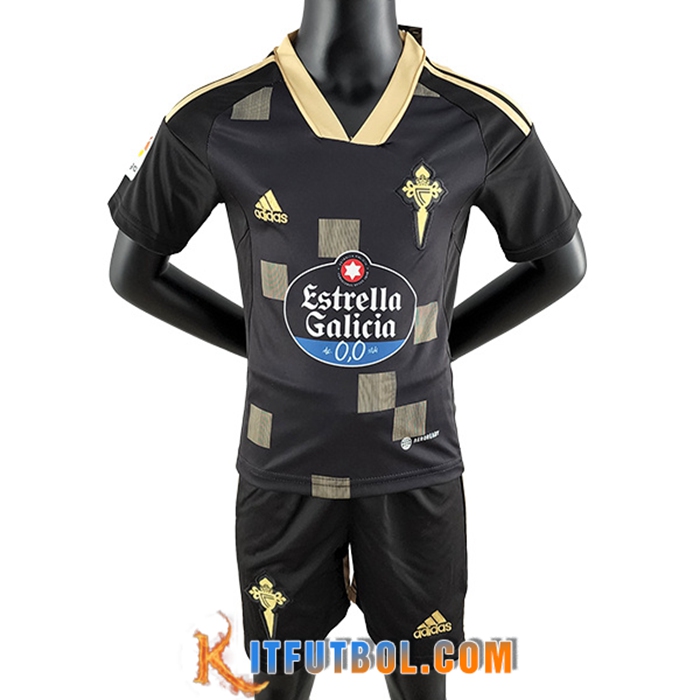 Nueva Camisetas De Futbol Celta Vigo Ninos Segunda 2022/2023