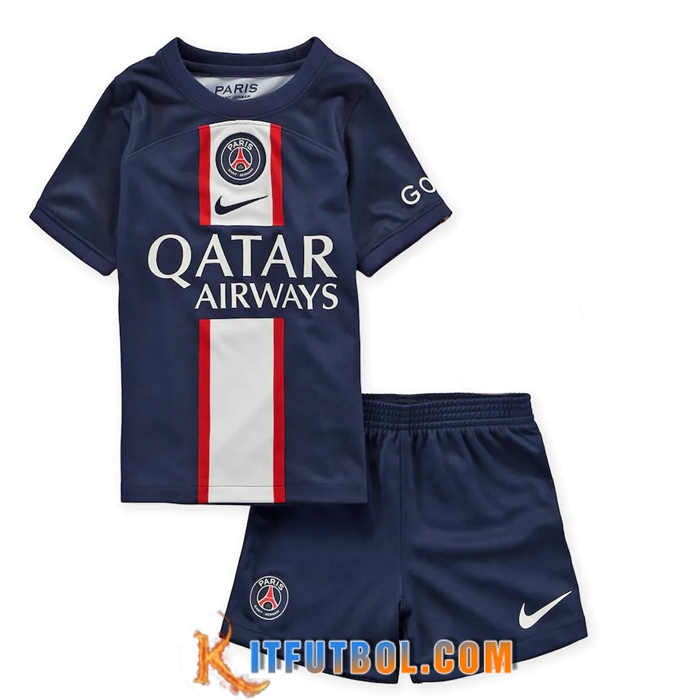 Nueva Camisetas De Futbol PSG Ninos Primera 2022/2023
