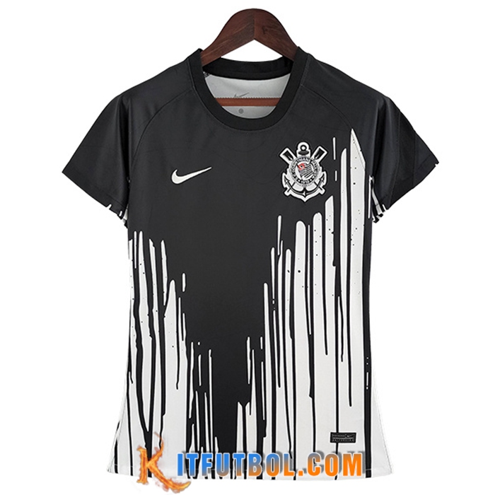 Camisetas De Futbol Corinthians Mujer Segunda 2022/2023