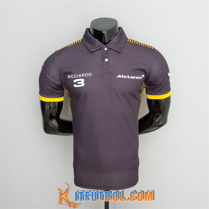 Polo F1 McLaren Team Negro #3 RICCIARDO 2022