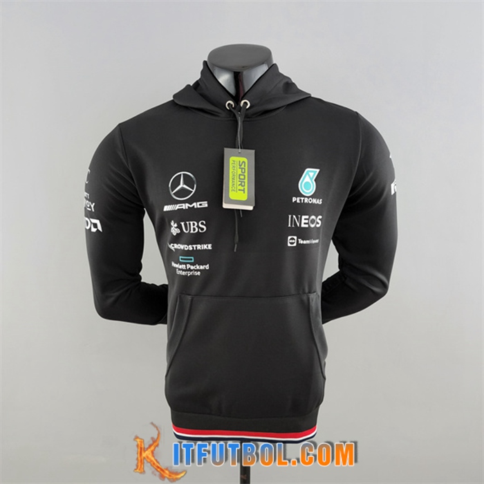 Chaqueta Con Capucha F1 Mercedes Benz 2022