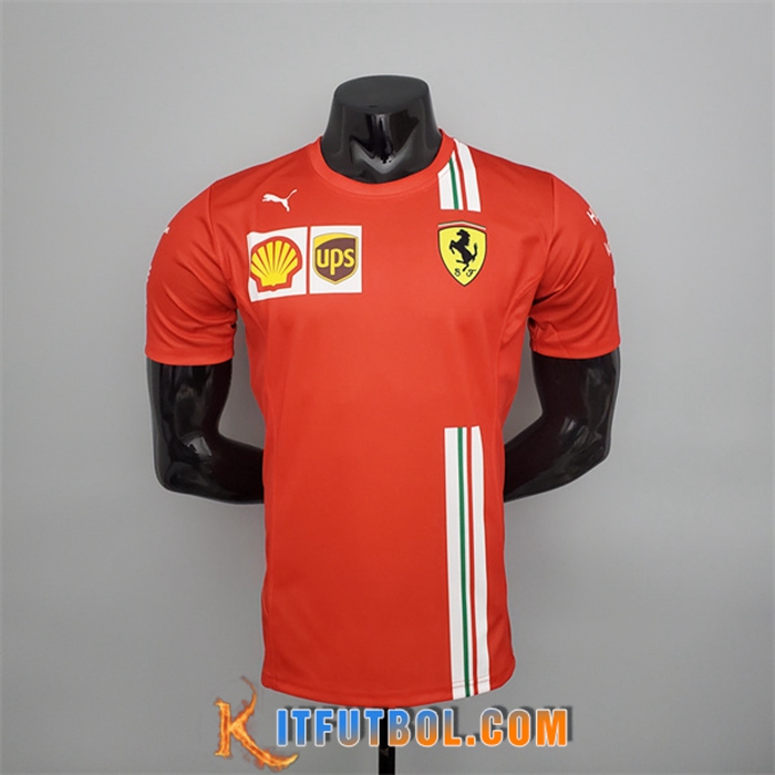 T-shirt F1 Scuderia Ferrari red 2022