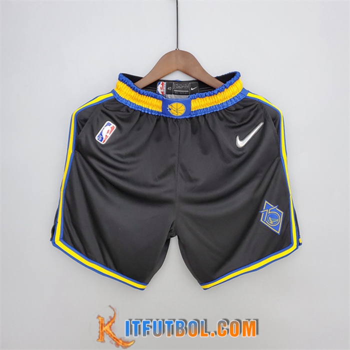 Cortos NBA Golden State Warriors 2022 Negro City Edition