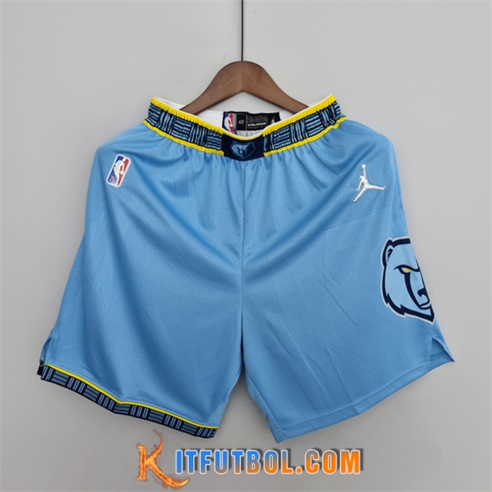 Cortos NBA Memphis Grizzlies Azul 75th Anniversary Jordan Edition