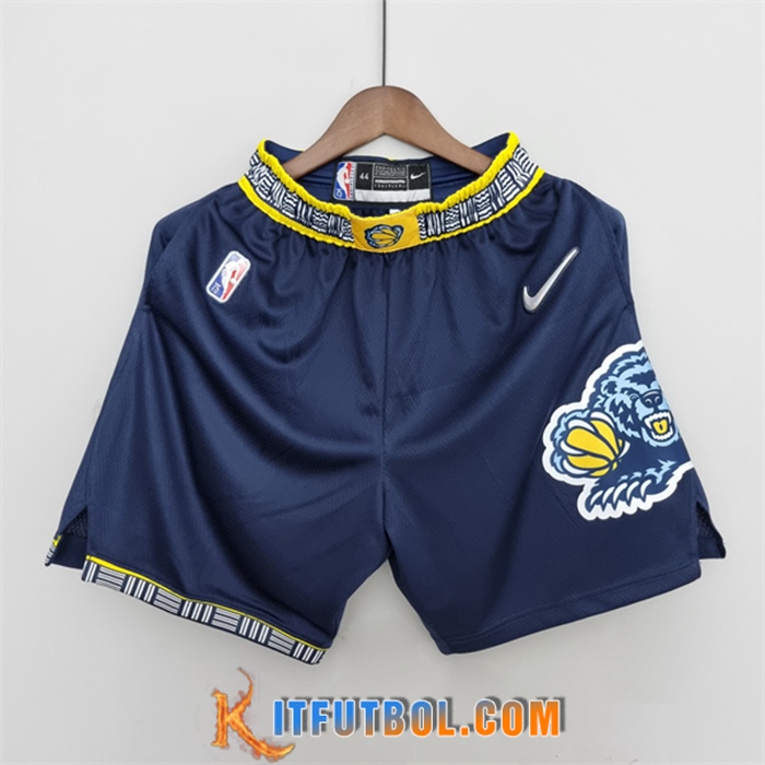 Cortos NBA Memphis Grizzlies 2022 Azul Royal Urban Edition