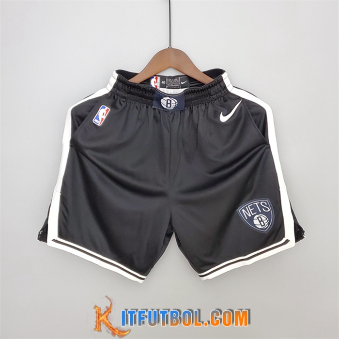 Cortos NBA Brooklyn Nets Negro
