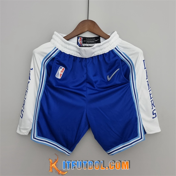 Cortos NBA Los Angeles Lakers Azul 75th Anniversary