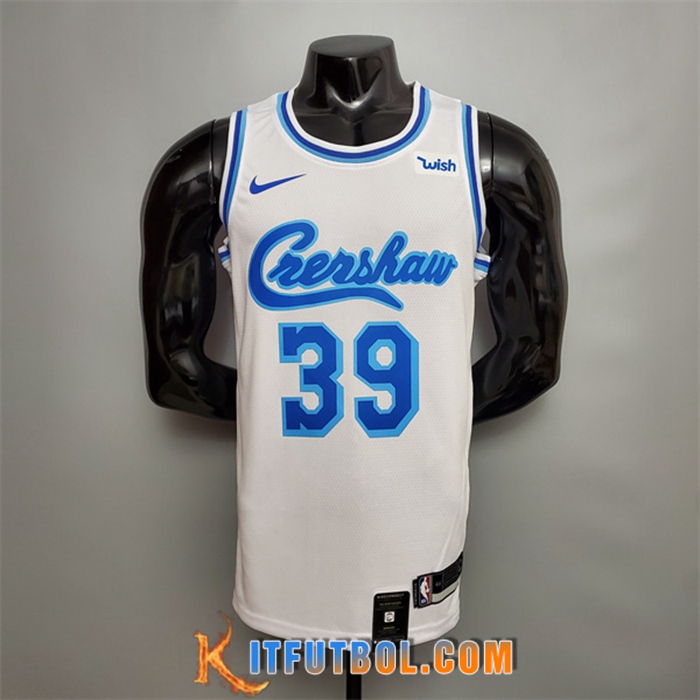 Camisetas Los Angeles Lakers (Howard #39) Blanco