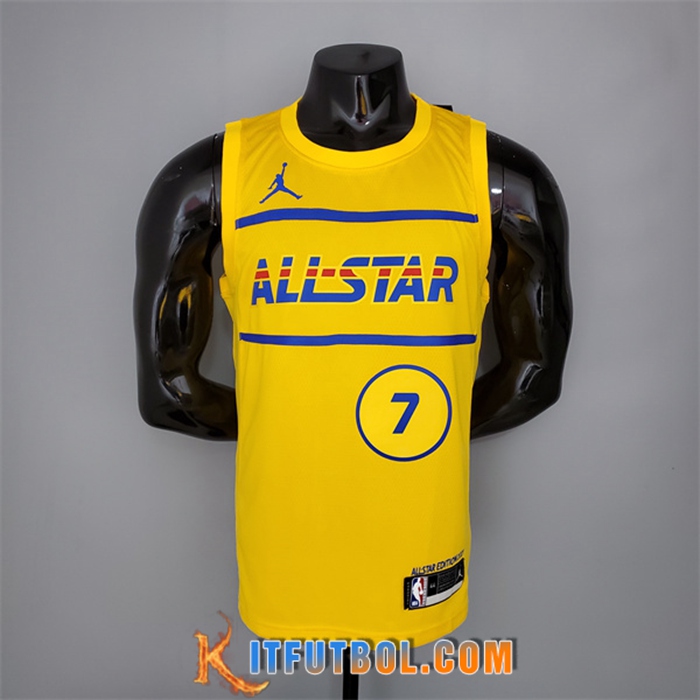 Camisetas All-Star (Brown #7) 2021 Amarillo