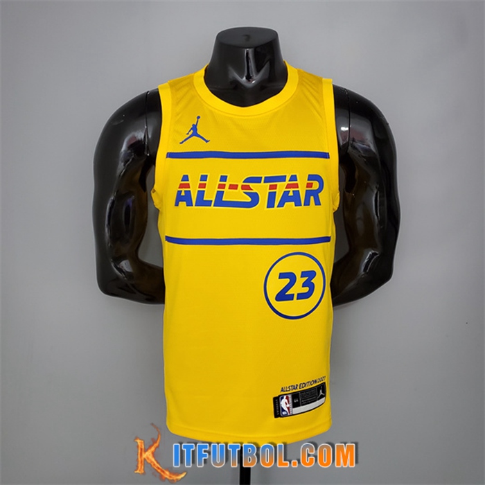 Camisetas All-Star (James #23) 2021 Amarillo