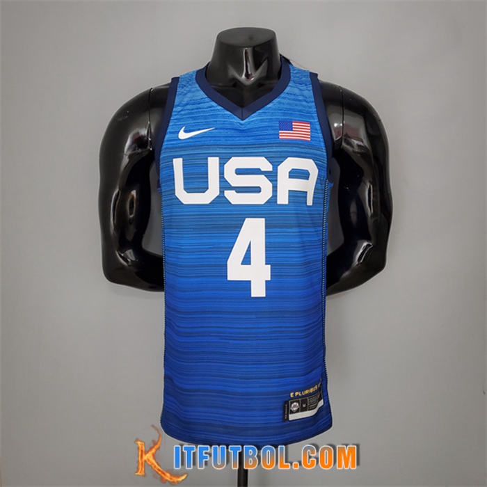 Camisetas Jeux Olympiques (Beal #4) USA Team 2021 Azul