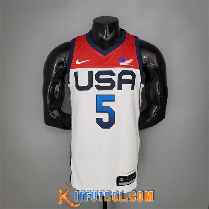 Camisetas Jeux Olympiques (Laviine #5) USA Team 2021 Blanco