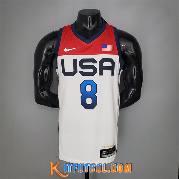 Camisetas Jeux Olympiques (Middleton #8) USA Team 2021 Blanco