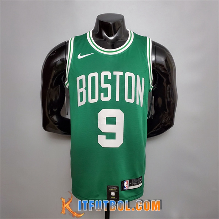 Camisetas Boston Celtics (Rondo #9) Verde
