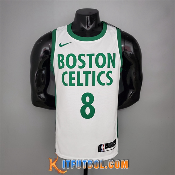 Camisetas Boston Celtics (Walker #8) Blanco City Edition