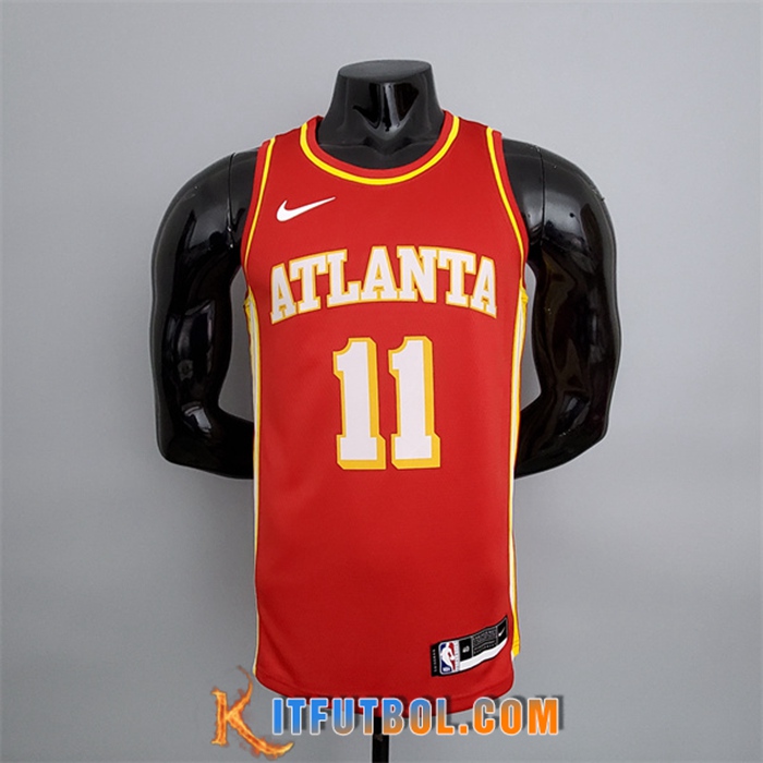 Camisetas Atlanta Hawks (Young #11) Rojo