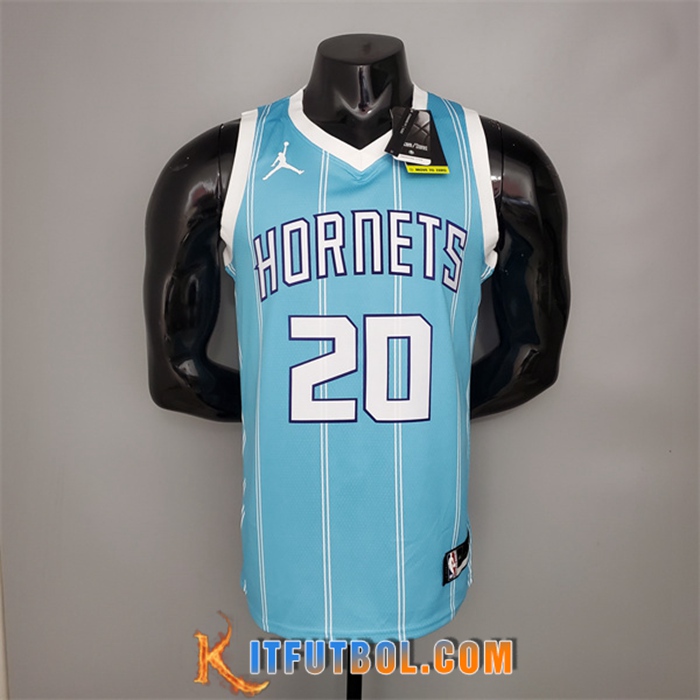 Nueva Camisetas Charlotte Hornets (Hayward #20) Azul