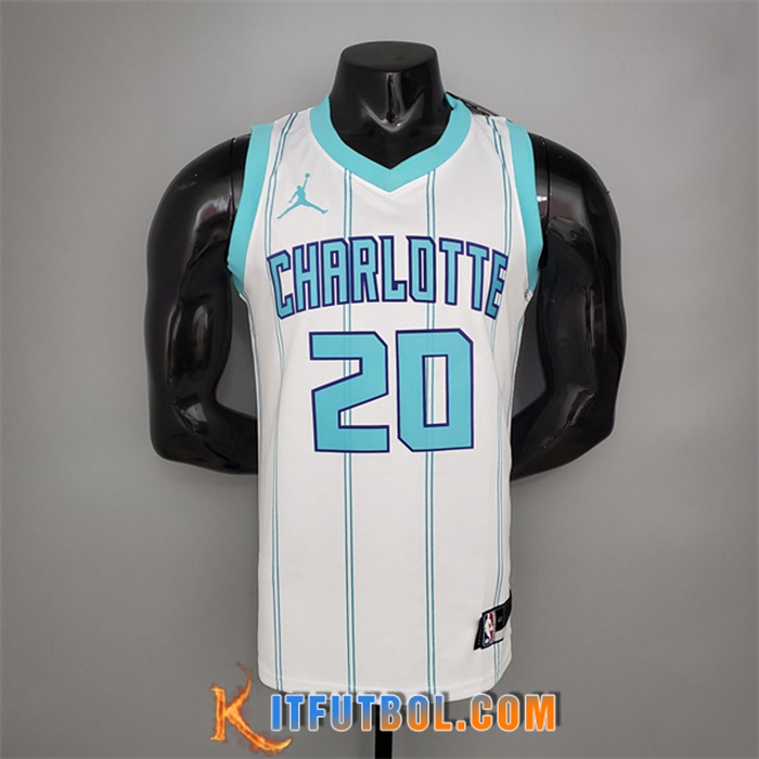 Nueva Camisetas Charlotte Hornets (Hayward #20) Blanco