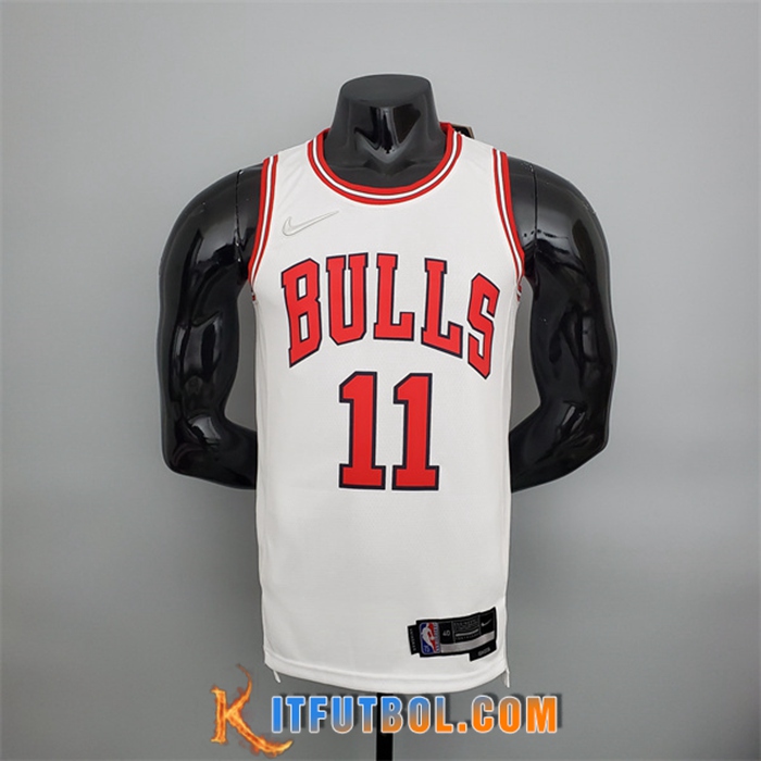 Camisetas Chicago Bulls (DeRozan #11) Blanco 75th Anniversary