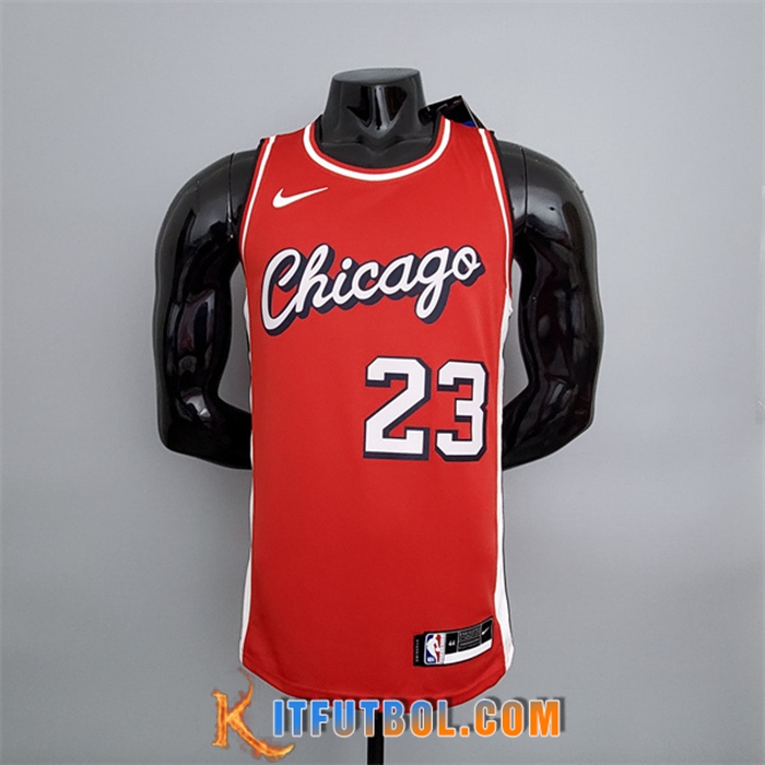 Camisetas Chicago Bulls (Jordan #23) 2022 Rojo City Edition