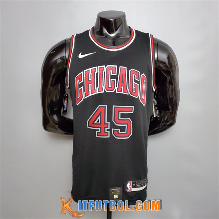 Camisetas Chicago Bulls (Jordan #45) Negro