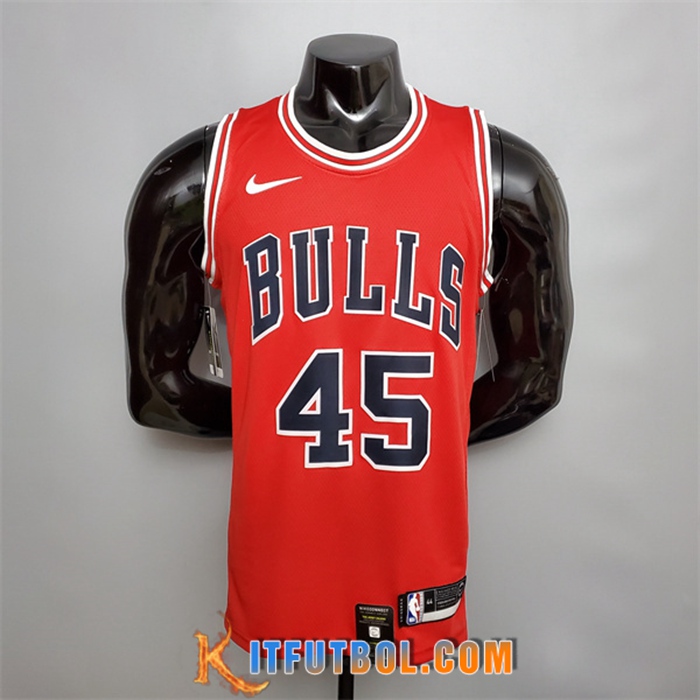 Camisetas Chicago Bulls (Jordan #45) Rojo