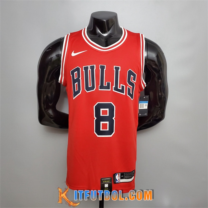 Camisetas Chicago Bulls (Lavine #8) Rojo