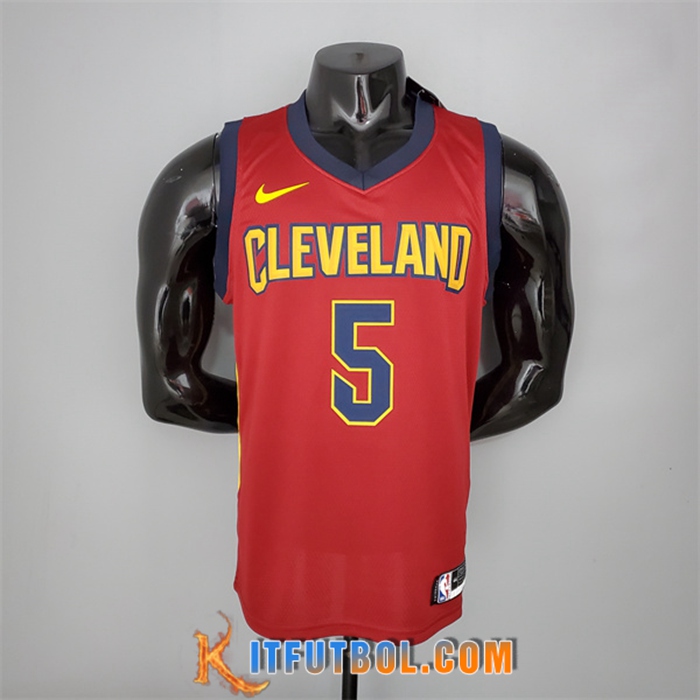 Camisetas Cleveland Cavaliers (Smith Jr.#5) 2017 Vino tinto