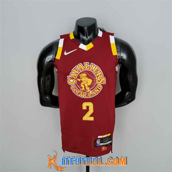 Camisetas Cleveland Cavaliers (Irving #2) 2022 Rojo Urban Edition