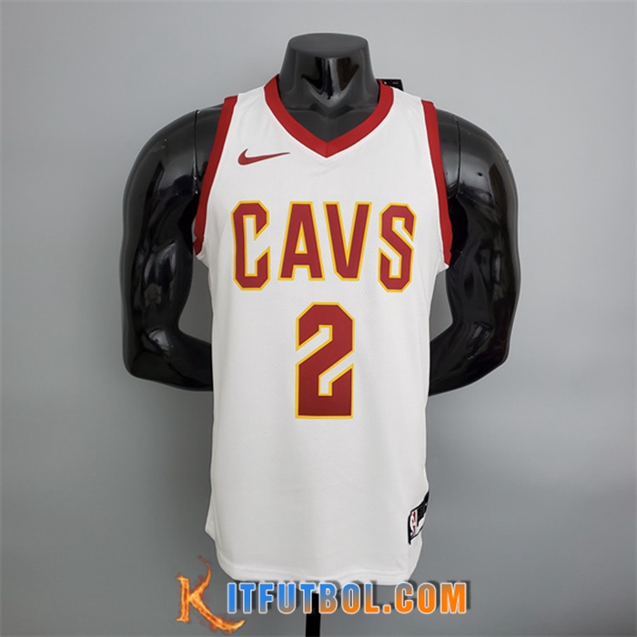 Camisetas Cleveland Cavaliers (Irving #2) Blanco