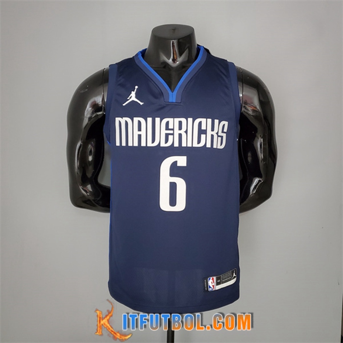 Camisetas Dallas Mavericks (Porzingis #6) Jordan Theme Limited Edition