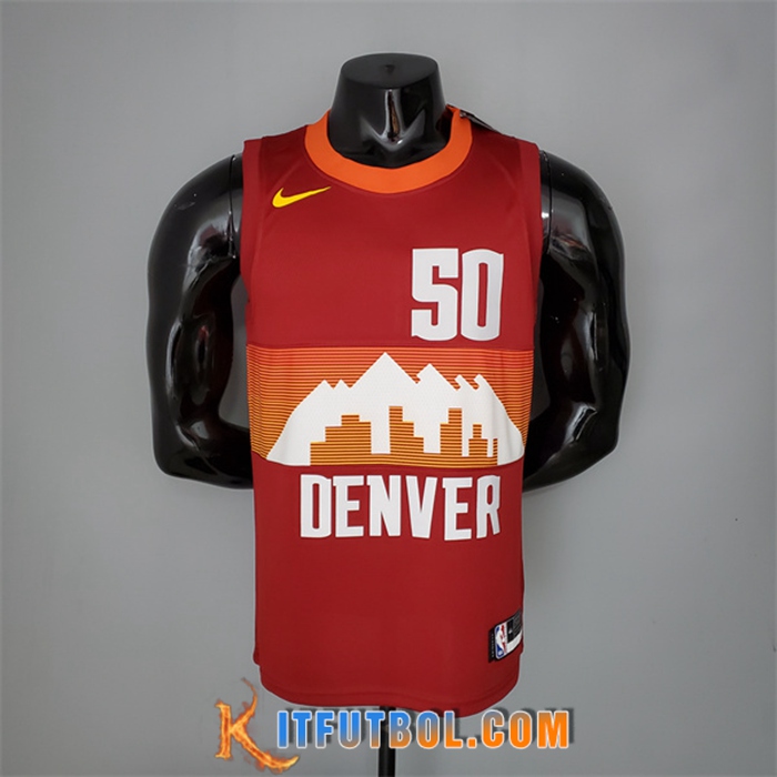 Camisetas Denver Nuggets (Gordon #50) 2021 Rojo City Edition