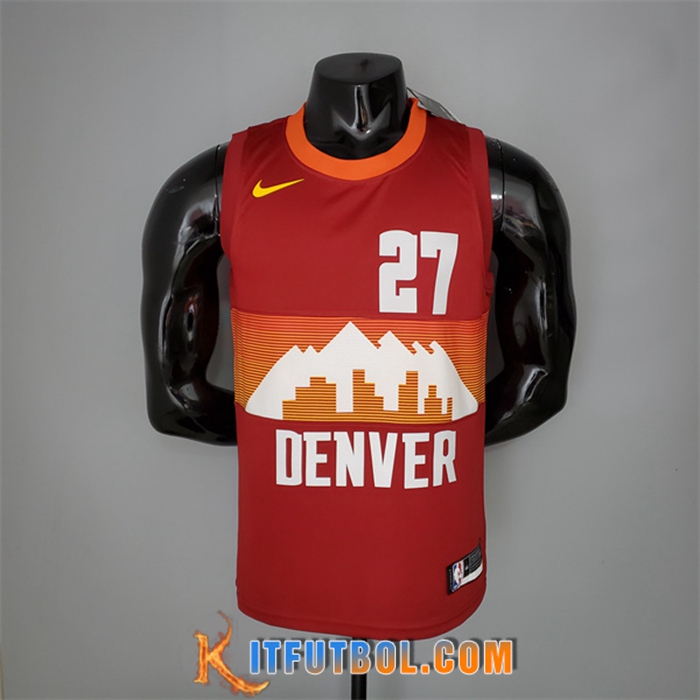 Camisetas Denver Nuggets (Murray #27) 2021 Rojo City Edition