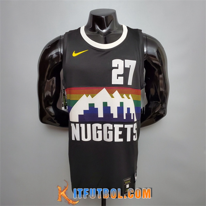 Camisetas Denver Nuggets (Murray #27) Negro City Edition