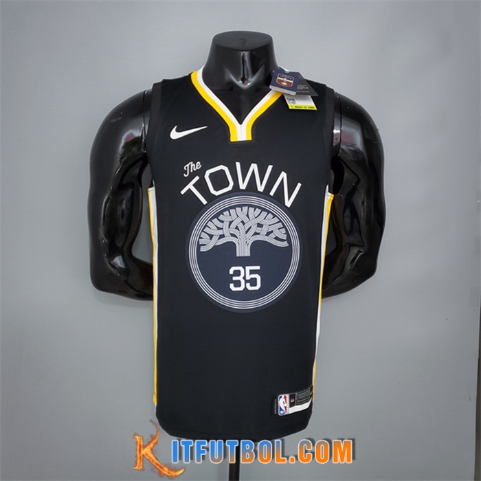 Camisetas Golden State Warriors (Durant #35) Negro