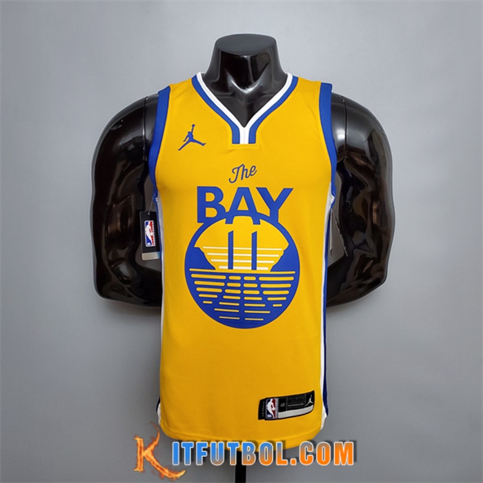 Nueva Camisetas Golden State Warriors (Thompson #11) Amarillo